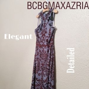 Rarefind Purple/Blue and Burgundy Dress